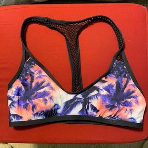 Venus Sunset Pattern Swim Top